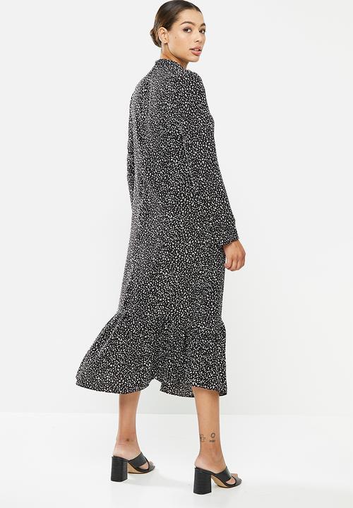 Glamorous - Squiggle dress - black & white 