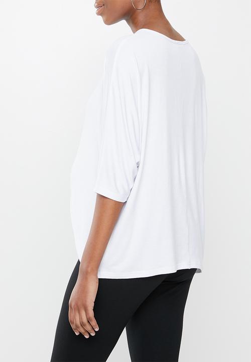 Superbalist - Maternity dolman sleeve tee - white