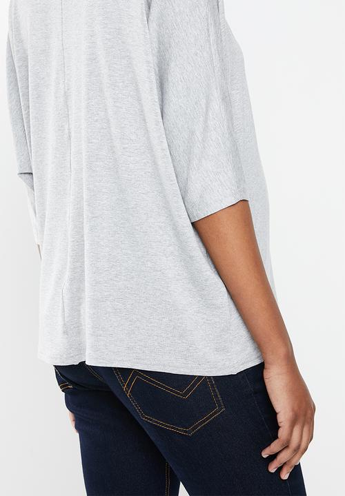 Superbalist - Maternity Dolman sleeve tee - grey 