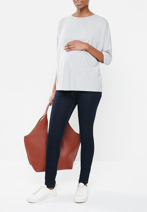 Superbalist - Maternity Dolman sleeve tee - grey 