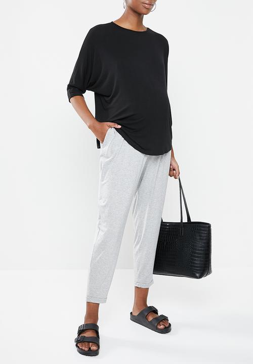 Superbalist - Maternity dolman sleeve tee - black