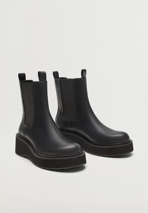 MANGO - Smith ankle boot - black
