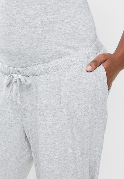 Superbalist - Maternity easy fit drop crotch jogger - grey