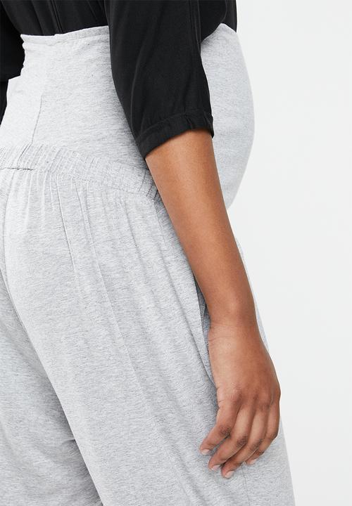 Superbalist - Maternity easy fit drop crotch jogger - grey