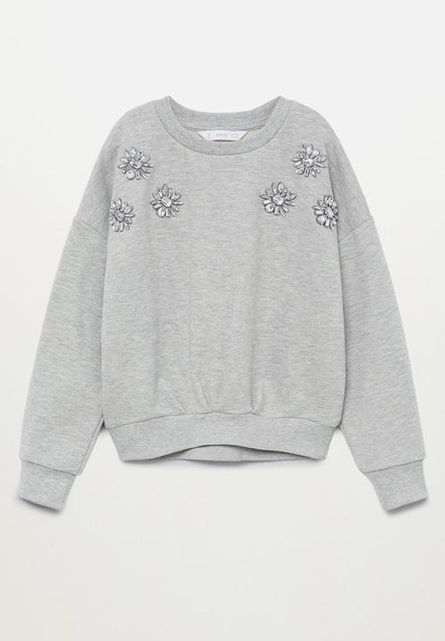 MANGO - Joya sweatshirt - grey
