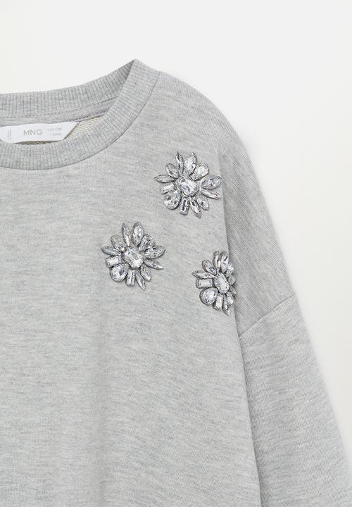 MANGO - Joya sweatshirt - grey