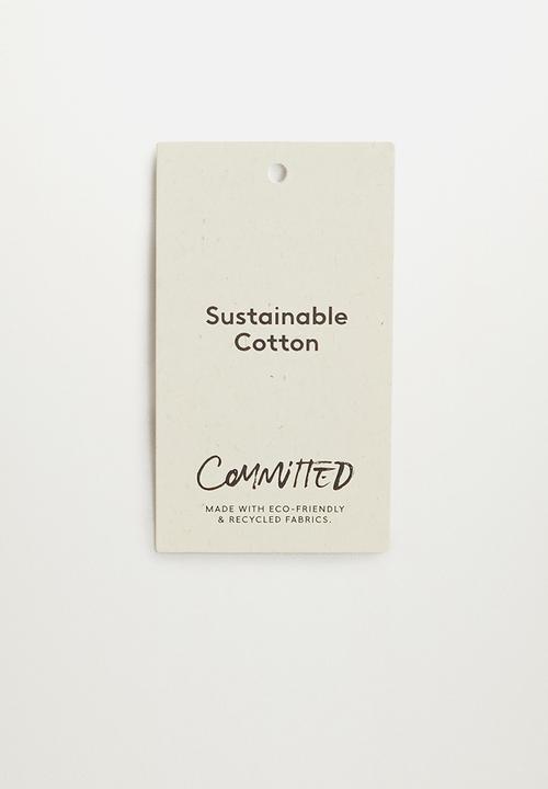 MANGO - Mind short sleeve tee - natural