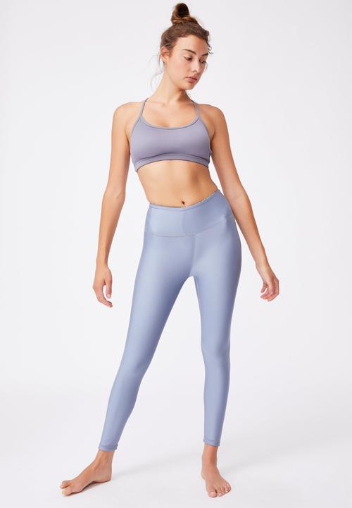 Cotton On - Reversible 7/8 tight - irregular speck blue jay/blue jay