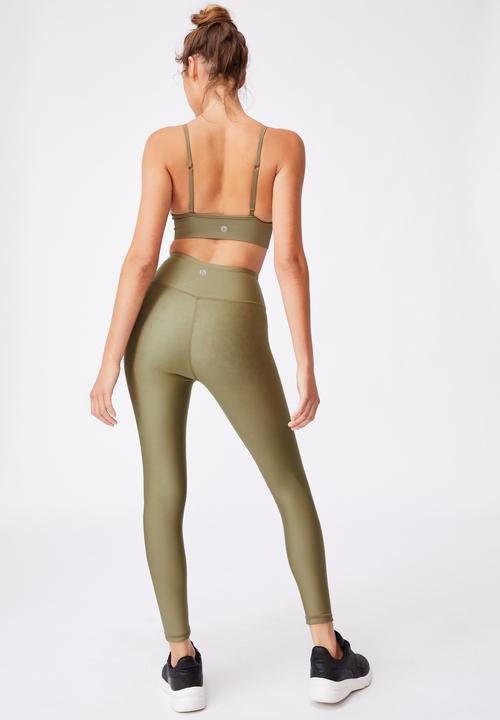 Cotton On - Reversible 7/8 tight - summer bloom oregano