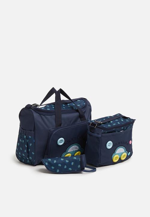 Pop Candy - Baby diaper bag set - navy