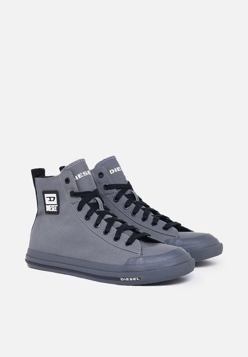 Diesel  - S-astico mid cut sneakers - castlerock