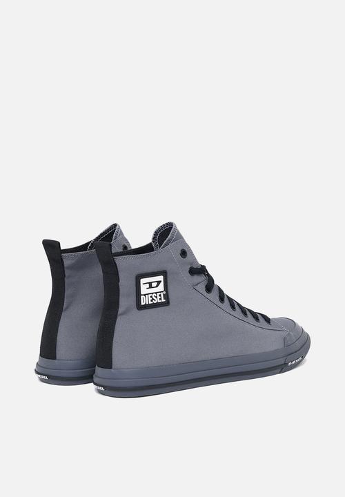 Diesel  - S-astico mid cut sneakers - castlerock