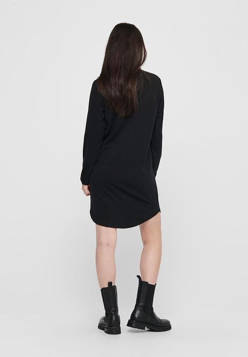 Jacqueline de Yong - Gianna knit dress - black