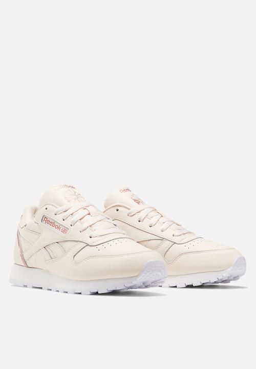 Reebok - Cl lthr - ceramic pink/blush metal/ftwr white