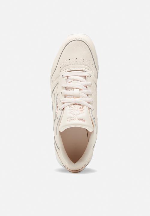 Reebok - Cl lthr - ceramic pink/blush metal/ftwr white