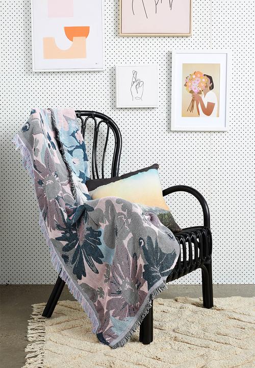 Typo - Woven throw - multi 