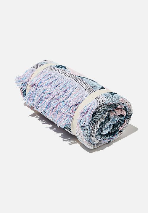 Typo - Woven throw - multi 