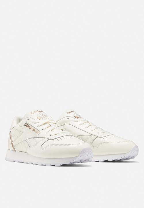 Reebok - Cl lthr - chalk/golden bronze /ftwr white