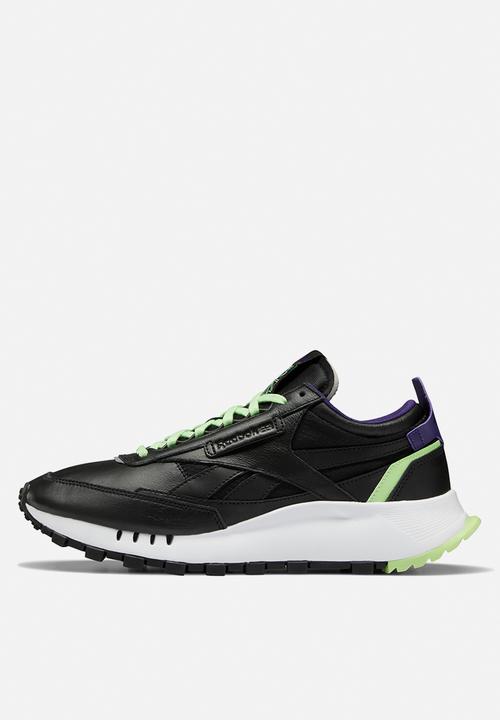 Reebok - Cl legacy - black/neon mint/dark orchid