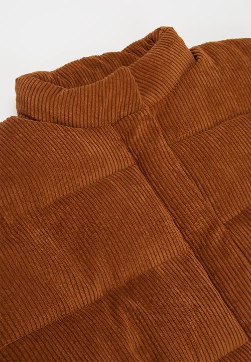 KIDS ONLY - Nevie padded corduroy jacket - brown