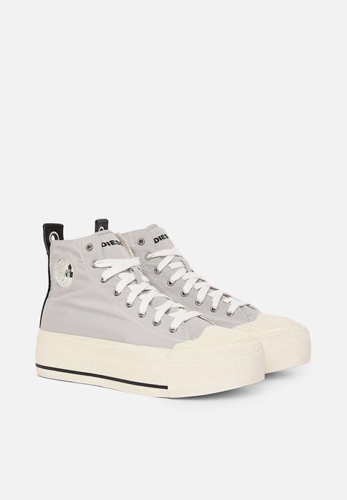 Diesel  - S-astico mc wedge sneakers - glacier grey