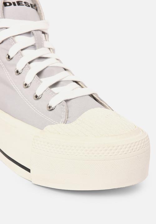 Diesel  - S-astico mc wedge sneakers - glacier grey