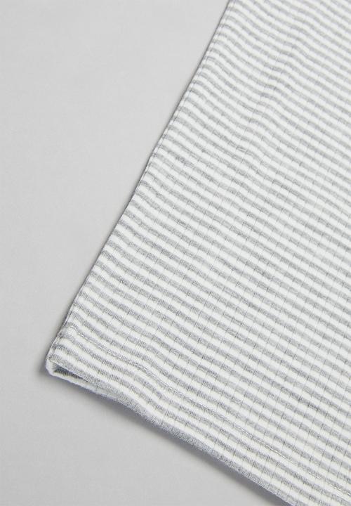 KIDS ONLY - Nati sleeveless top - grey & white 