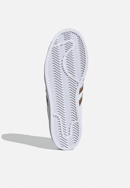 adidas Originals - Superstar w - ftwr white/copper met./core black