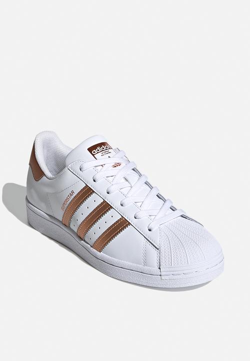 adidas Originals - Superstar w - ftwr white/copper met./core black