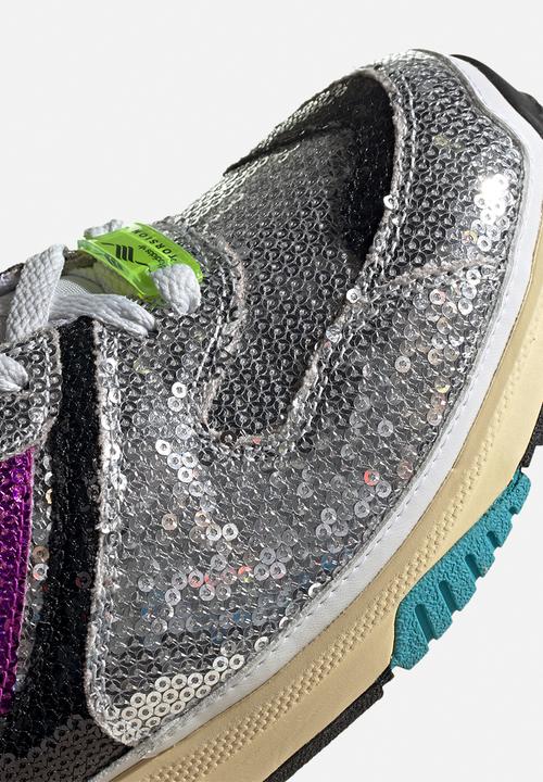 adidas Originals - Zx 4000 w - crystal white/shock purple/core black