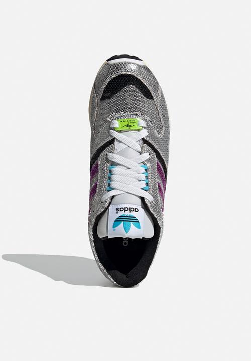adidas Originals - Zx 4000 w - crystal white/shock purple/core black