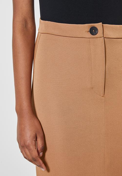 Superbalist - Pencil midi skirt - natural