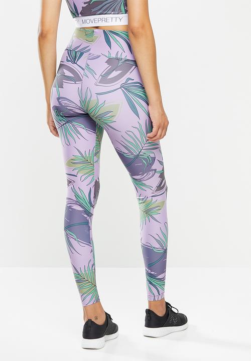 MOVEPRETTY - The zoe long leggings - purple 