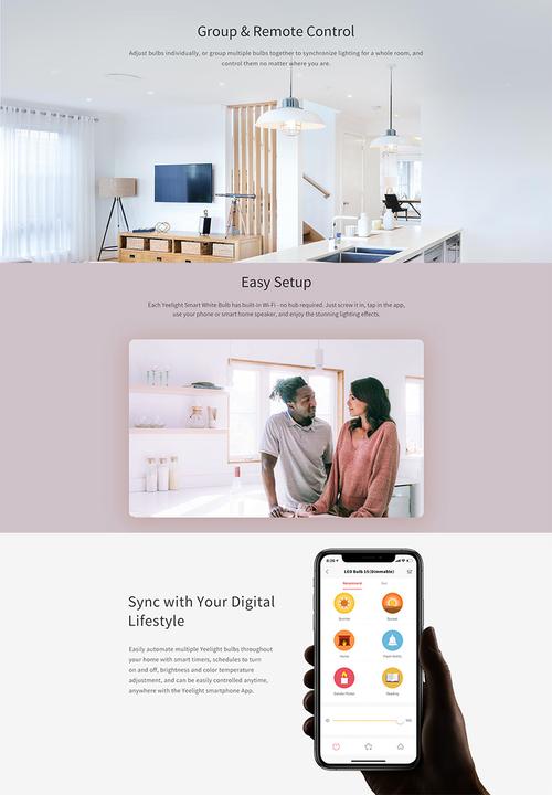 Yeelight - Smart LED Bulb 1S - White