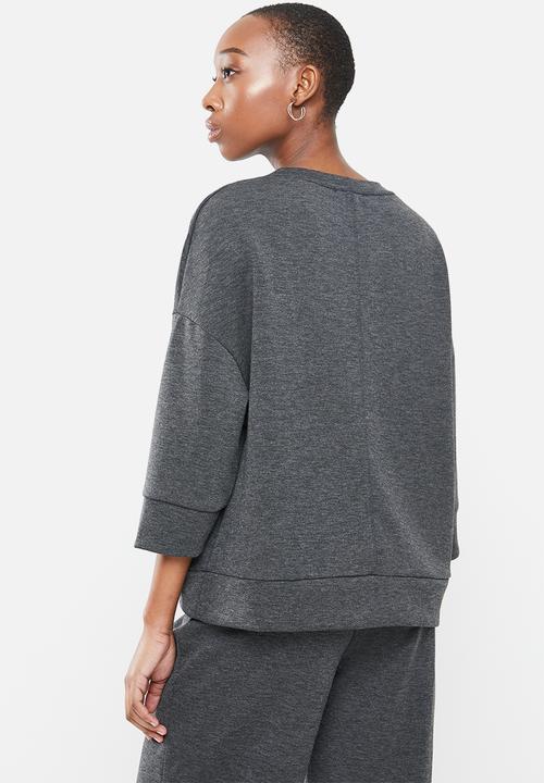 MANGO - Sweatshirt mia - dark grey