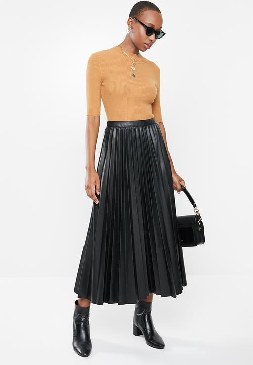 MANGO - Skirt ona - black