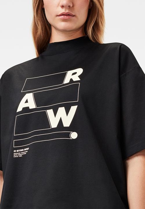 G-STAR - Raw applique gr carnn mock s\s - black