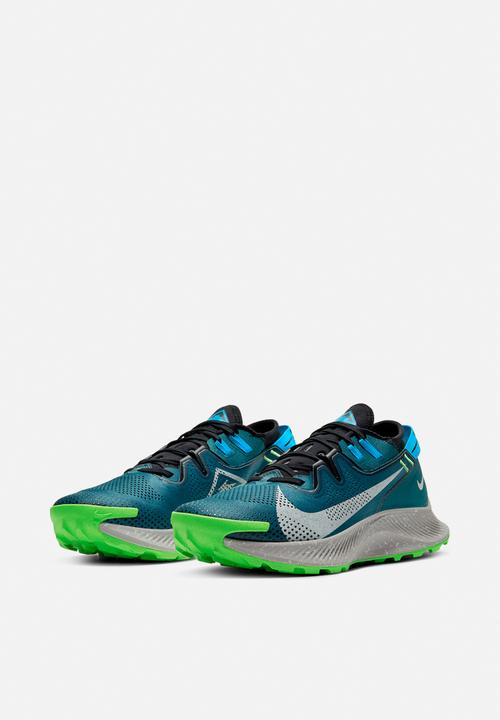 Nike - Pegasus trail 2 - dark teal green/light silver-black