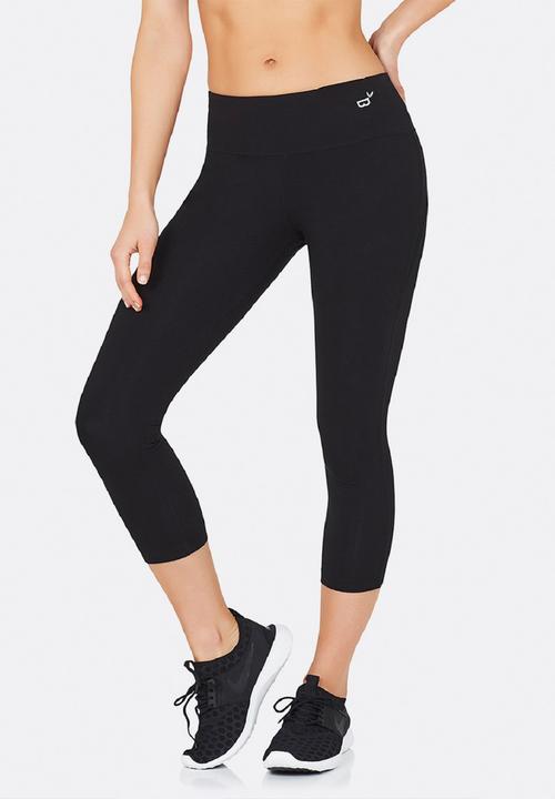 BOODY - 3/4 active leggings - black