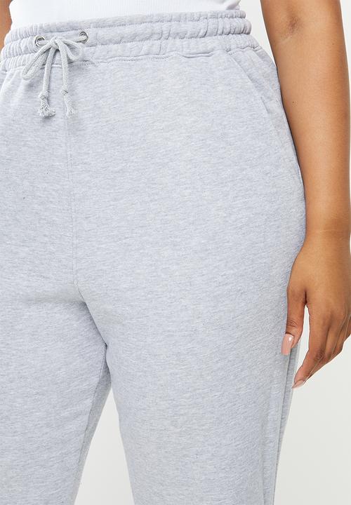 Missguided - Plus size 90's joggers - grey