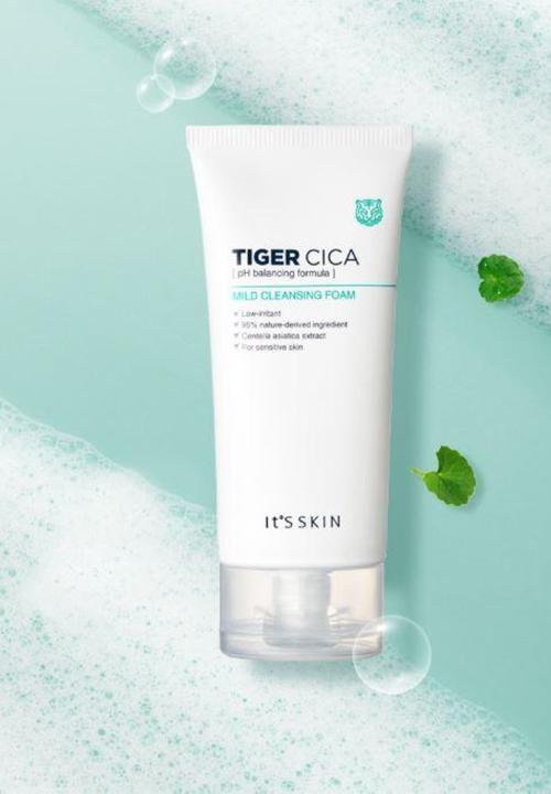 It's Skin - Tiger Cica Mild Cleansing Foam