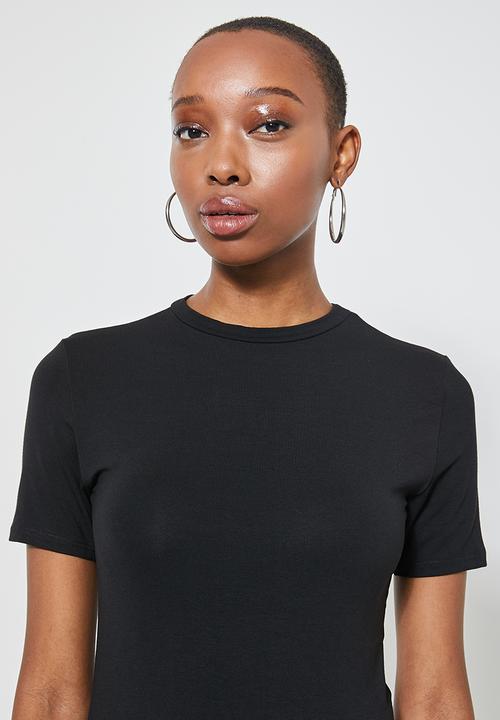 Superbalist - 3 Pack crew neck tee's - black/white/mocha