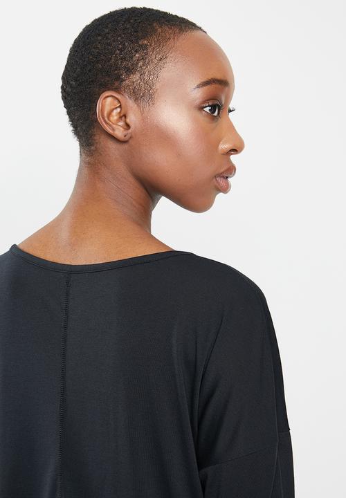 Nike - Dry layer long sleeve top - black