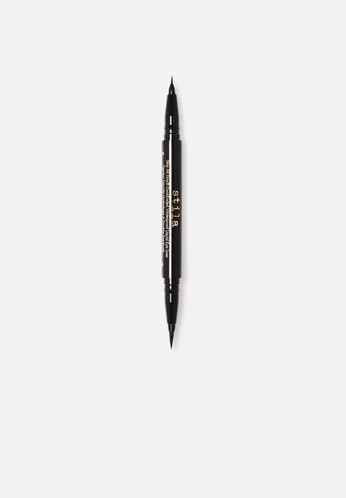 Stila - Stay All Day® Dual-Ended Waterproof Liquid Eye Liner - Intense Black