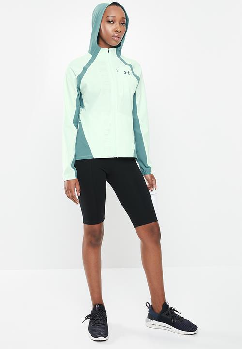 Under Armour - UA qualifier outrun the storm jacket - green