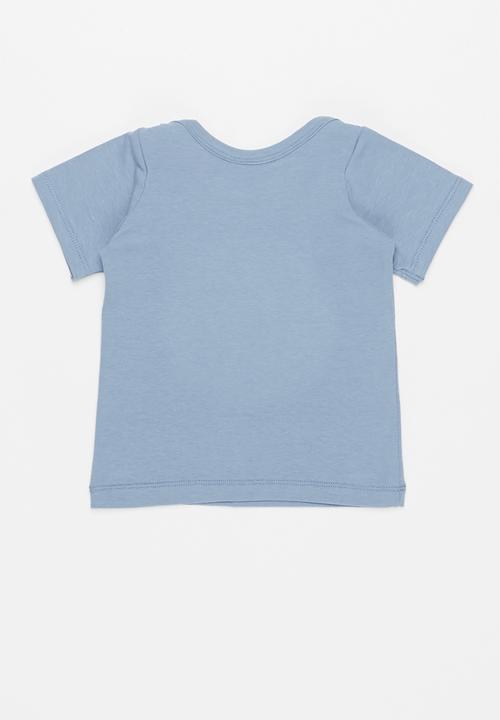 Superbalist Kids - Baby boys 2 pack graphic top - navy & blue