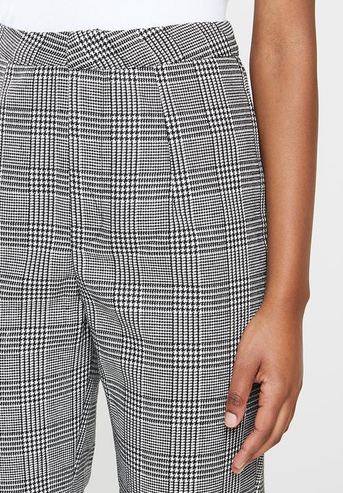Missguided - Tailored coord cigarette trouser check - grey