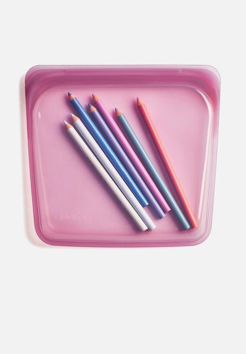 Stasher - Reusable silicone bag - pink