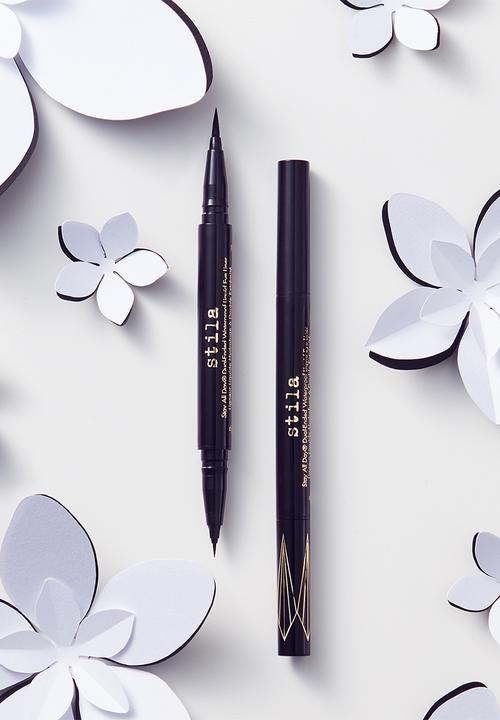 Stila - Stay All Day® Dual-Ended Waterproof Liquid Eye Liner - Intense Black