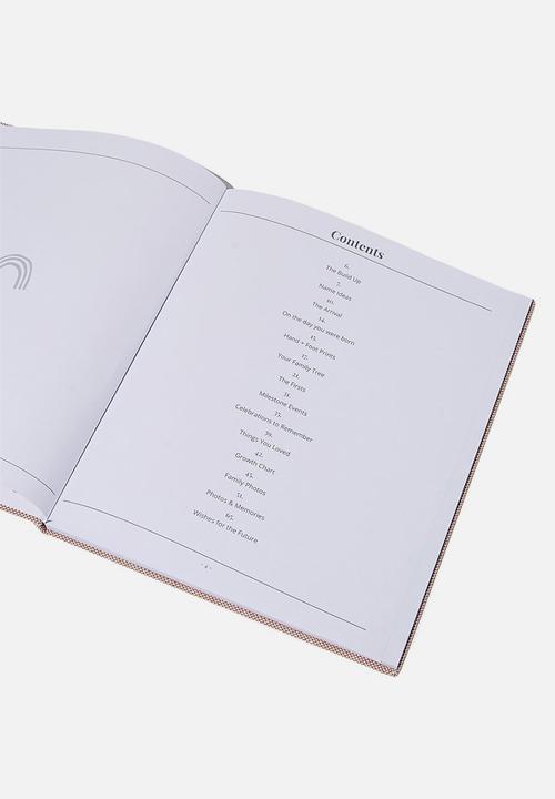 Cotton On - Baby book - hey baby zephyr